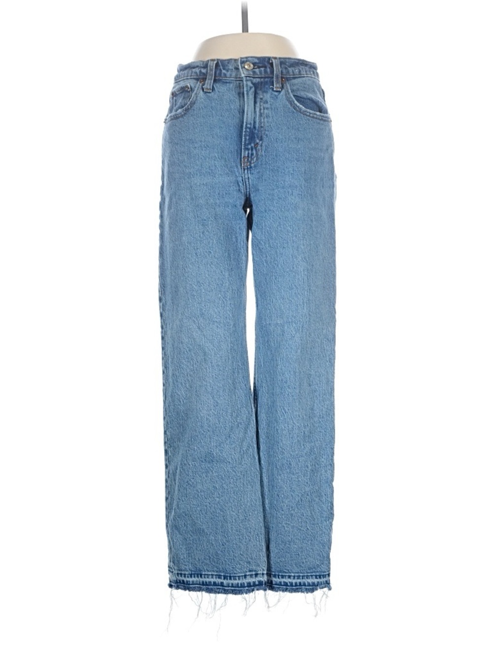 Abercrombie & Fitch Blue Denim High-Rise '90s Relaxed Jeans size 25/0s